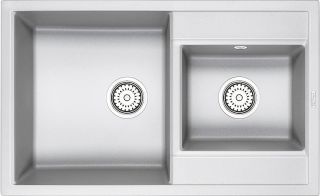 Мойка кухонная Paulmark Tandem PM238250-GR серый